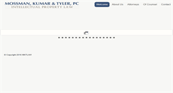Desktop Screenshot of mktlaw.com
