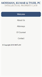 Mobile Screenshot of mktlaw.com