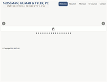 Tablet Screenshot of mktlaw.com